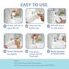 Ergonomic Feminine Hygiene Bottle Detachable Leak Resistant Portable Cleaner Bottle for Postpartum Women & Infant Care