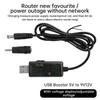USB Step-up Converter DC 5V To 9V 12V USB Boost Converter Cable + 3.5x1.35mm Connecter For Power Supply/Charger/Power Converter