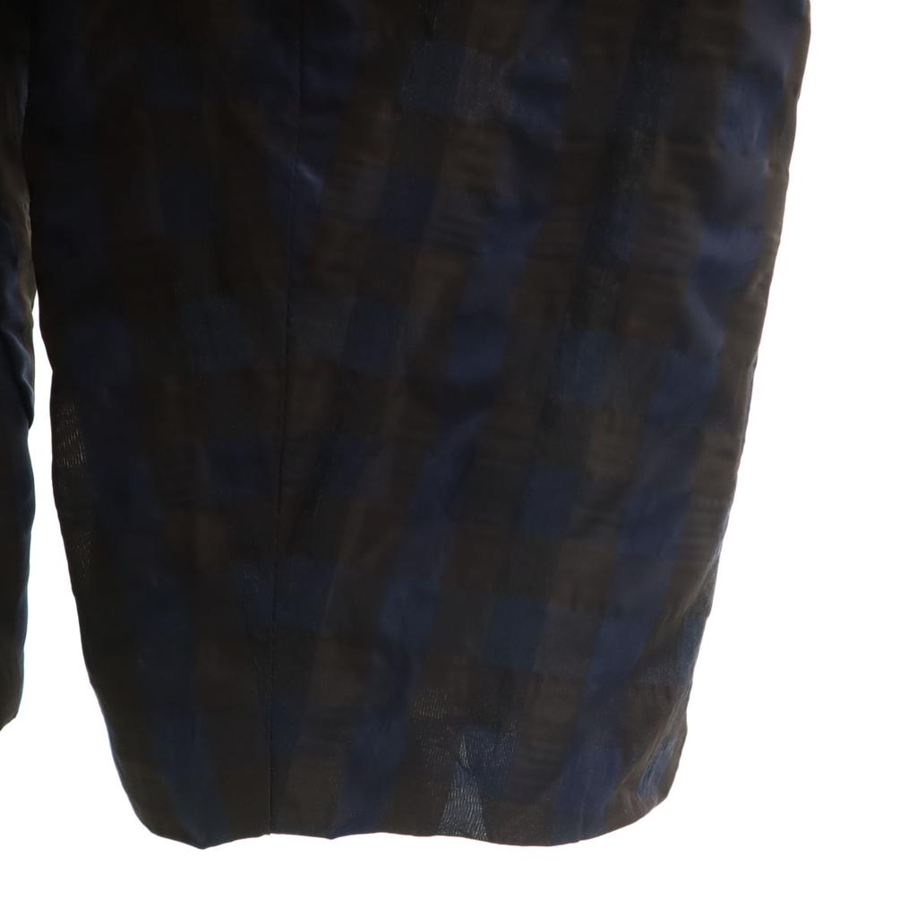 TOMORROW LAND PILGRIM Check Jacket 44 Navy System Men's Used