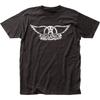 Aerosmith Logo Mens T Shirt Music Classic Concert Rock N Roll Band Tee New Black Unisex T-Shirt Graphic Tee