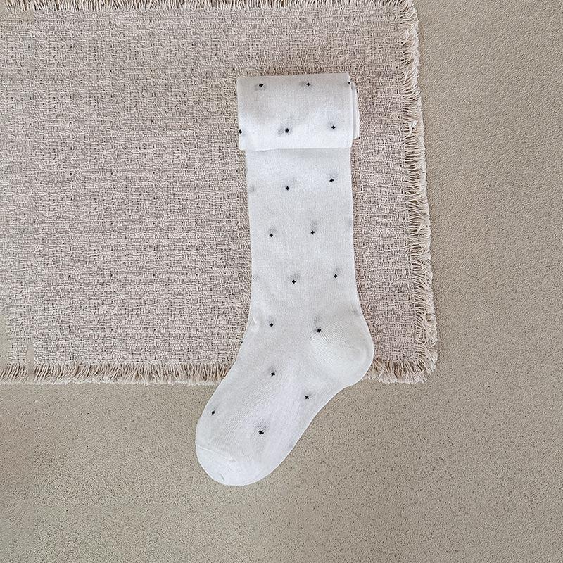 Baby Tights Shiny Dots Retro Leggings for Girls Spring Autumn Pantyhose Fashion Stretchy Tights Baby Comfortable Tights