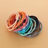 1/5pc Jesus Bracelets - Cross & Macaron-colored Beaded Silicone Bracelets Gifts for Women Men Girls Boys Kids Aldult