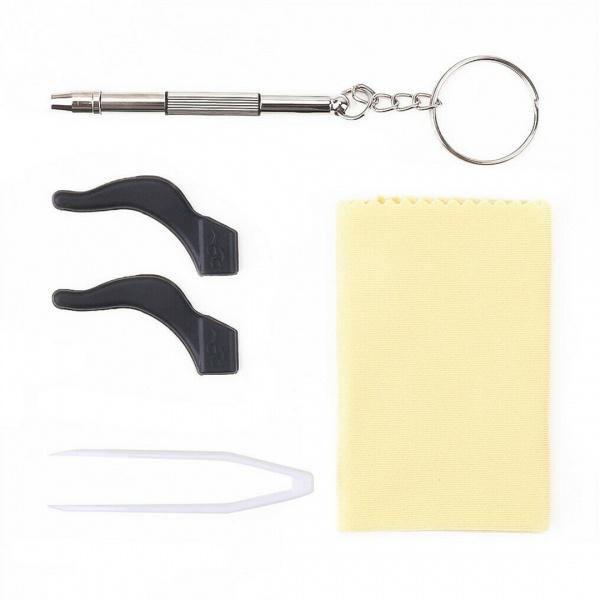 Brille Reparasjonssett Kit Nesepute Solbriller Briller Skrue Skrutrekker