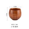 1Pcs Wooden Big Belly Cups Handmade Jujube Wood Handle Cups Beer Tea Coffee Milk Water Cup Kitchen Bar Drinkware for Kitchen Bar