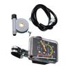 652F Easy To Install Retro Bike Speedometer Counter For Cycling Accurate Speed Aluminum