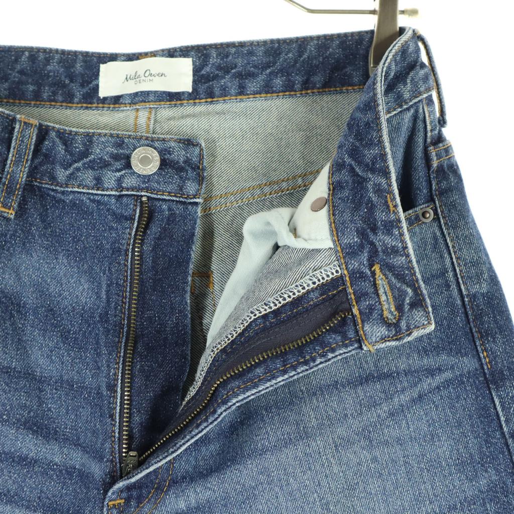 Beauty Products Mila Owen Straight Denim Pants Blue Women Used