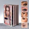 Ombretto Multi-colore Book Perlescente Finemente Scintillante, Fard a Lunga Tenuta, Gloss Labbra ad Alta Lucentezza Tutto-in-uno Makeup.