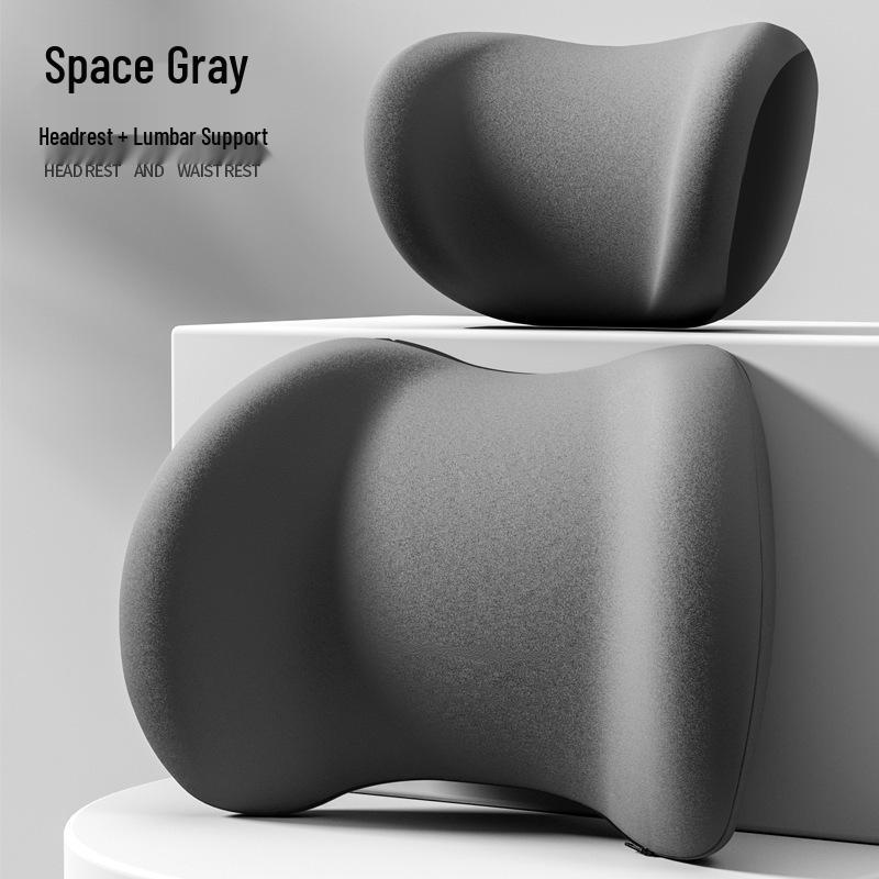 Universelles Memory-Foam-Autositzkissen - Nacken- und Lendenwirbelstütze für alle Jahreszeiten