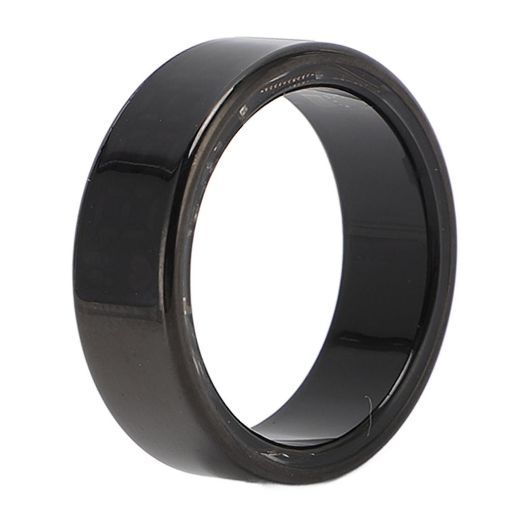 Smart Ring with Display Touch Screen IP68 Water Resistant Stainless Steel Multiple Sports Modes Fitn