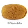 Su He 4-Strand Combed Cotton Yarn for Handmade Knitting: DIY Milk Cotton for Dolls, Cushions, and Blankets.