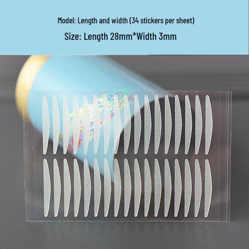 Matte Olive Waterproof Double Eyelid Tape: Invisible, Traceless, for Natural Long-lasting Makeup