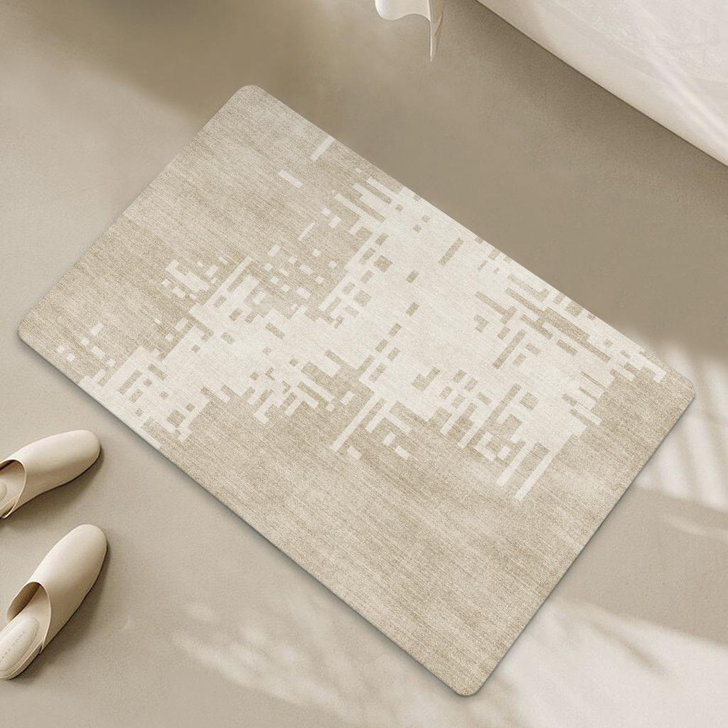

Europe Simple Stripe Carpet Non-Slip Rug for Living Room Sofa Bedroom Study Bathroom Entrance Door Mat Fashion Home Decor 50x80cm