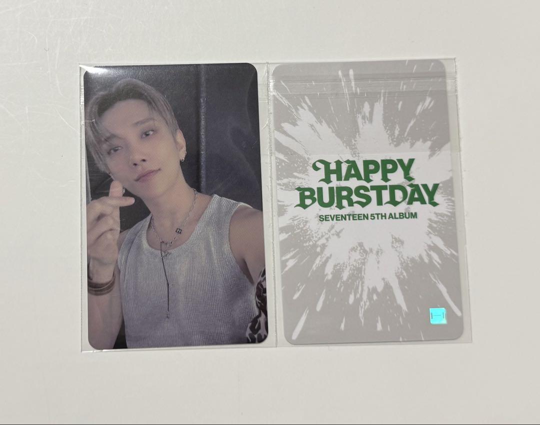 

[USED] SEVENTEEN HAPPY BURSTDAY Lakidro Joshua