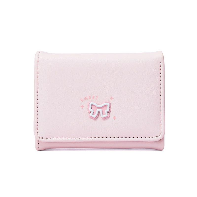 2025 New Women's Wallet Women's High-end Short Student Card Bag Ins Wallet Change Bag
