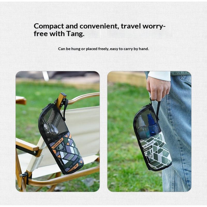 Camping Tableware Storage Bag Portable and Waterproof for Outdoor Cookouts