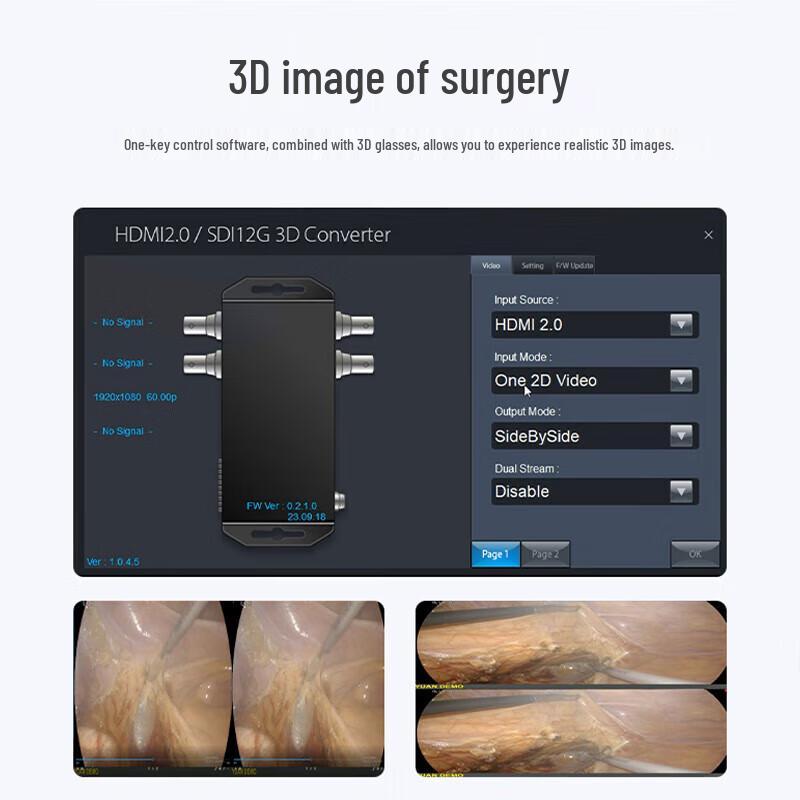 TCHD 1080P 60Hz 2D to 3D Video Converter