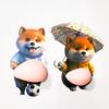 3D Cute Puppy Sticker Squeezeable Shiba Inu Phone Case Decoration Children'S Birthday Party Favor Festival Supplies