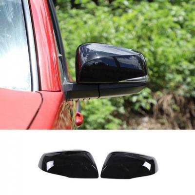 Piano Black Side Mirrors Rearview Trim Cover For Toyota Tacoma 2015-
