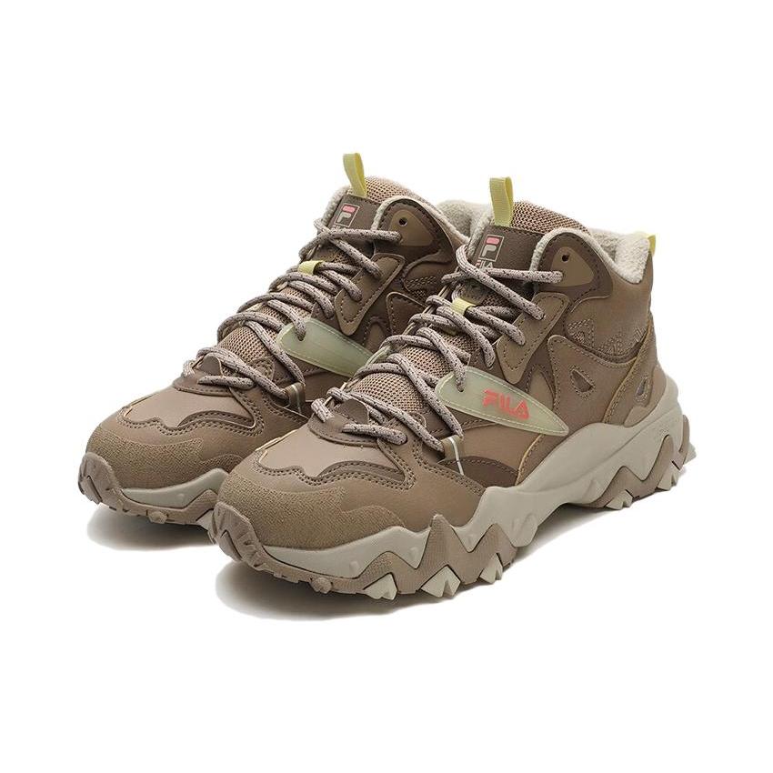 New FILA Oakmont 2 Mid Shoes 'Brown' Women's F12W342127FGS