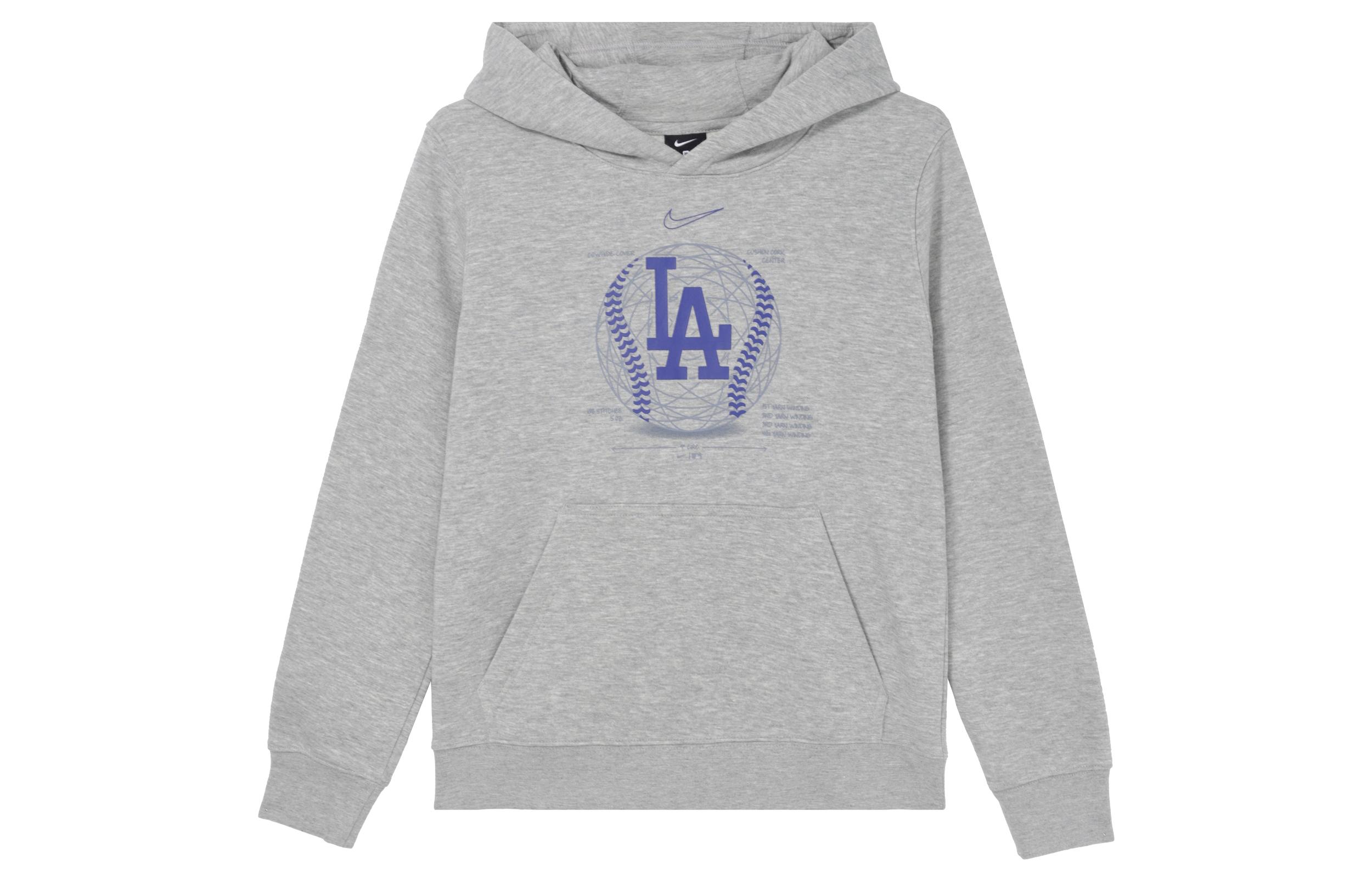 Nike x MLB Sweatshirt Light Gray Teenagers 3Z3B7SBGA-LAD S