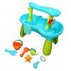 Splash Sand Table Toy 2 Tier Rain Shower Water Table for Toddlers Outdoor Beach Backyard Activity