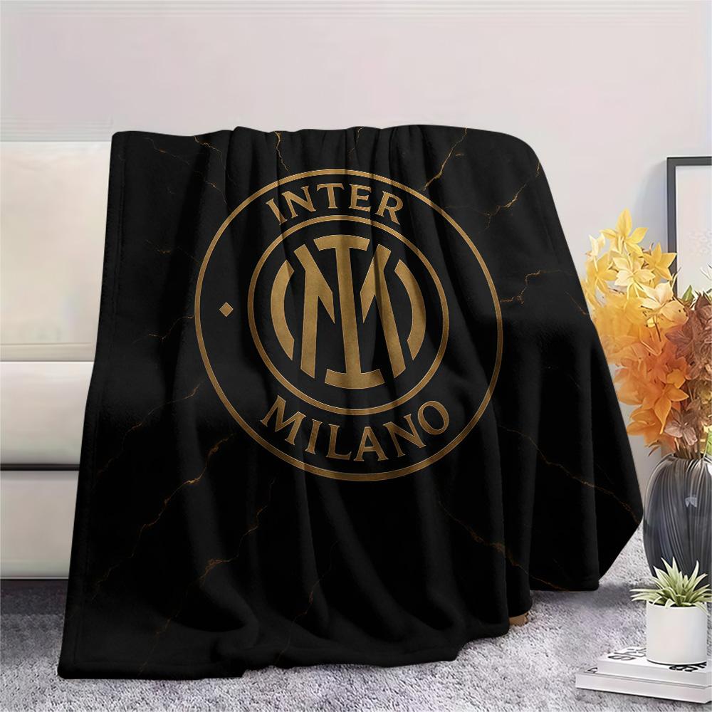 Football Club Internazionale Milano2 Flannel Blanket, High quality Comfortable for All Seasons, Home Decor, Warmth and Comfort