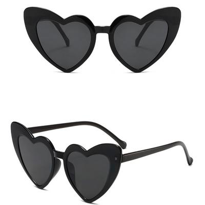 Summer Heart-Shaped Sunglasses Girls Boys Gradient Colorful Anti Blue Light Eyewear Children Outdoor Travel Shades UV400 Glasses