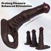 Simulated Animal  Horse Penis Set  Silicone Soft Skin Cover  Men's Wearing  Extended Time Sexual Products  Adult Sex Toys
