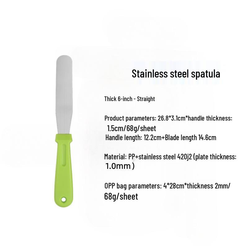 Wheat Straw Spatula & Cake Scraper Set