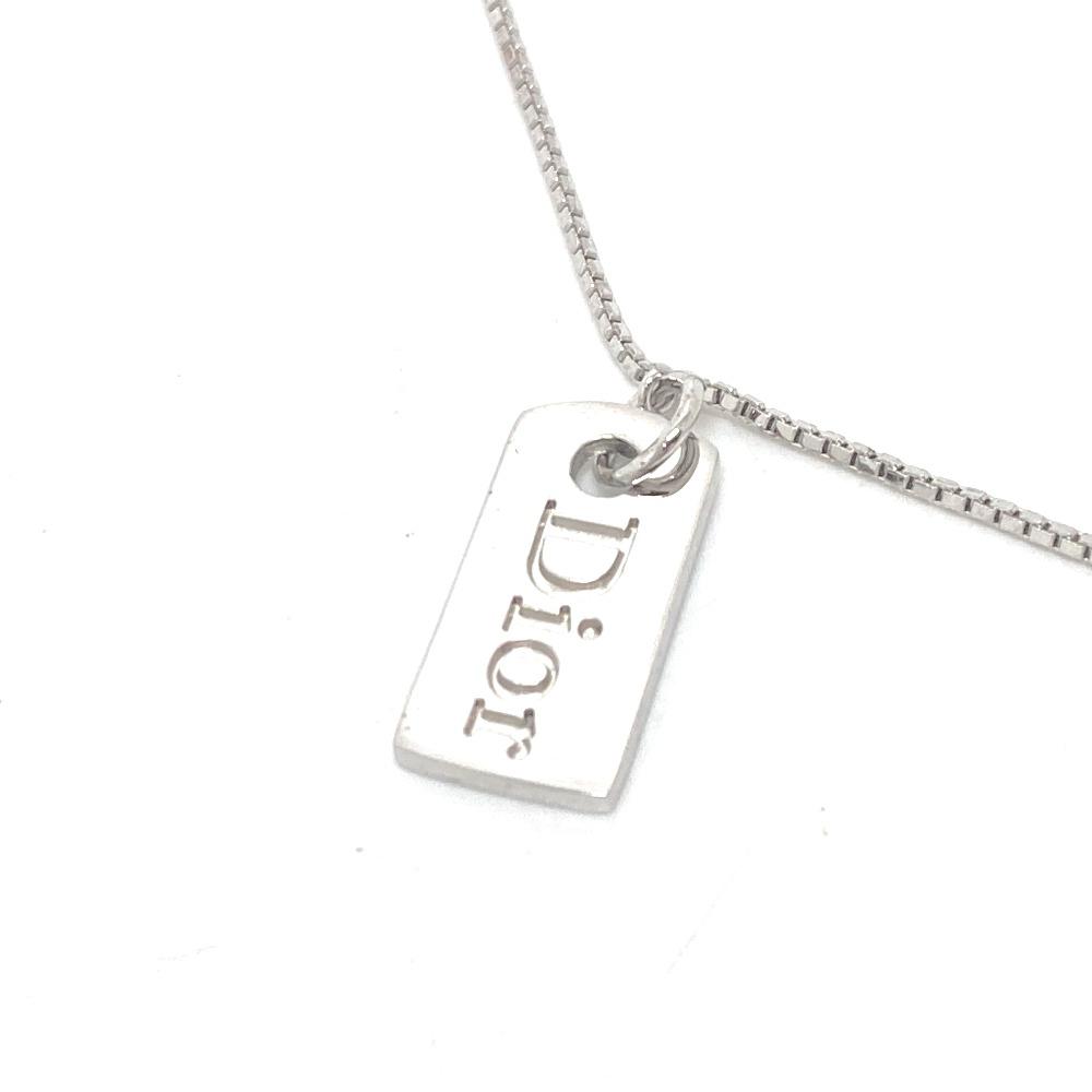 Dior Logo Plate Star Chain Necklace Accessories Necklace Gold Plated Silver
