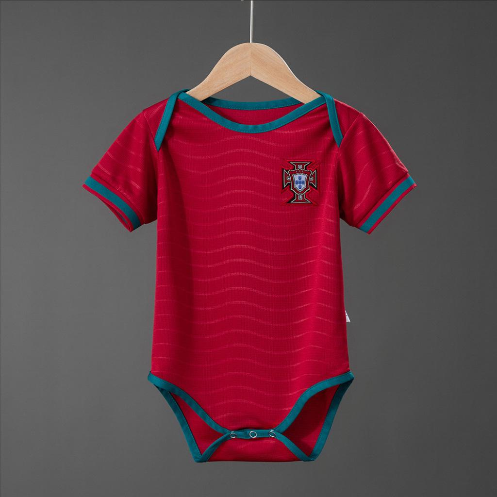 US, Canada and Mexico World Cup Football Jersey One-piece Baby Baby Argentina France Real Madrid Baby Climbing Suit Romper