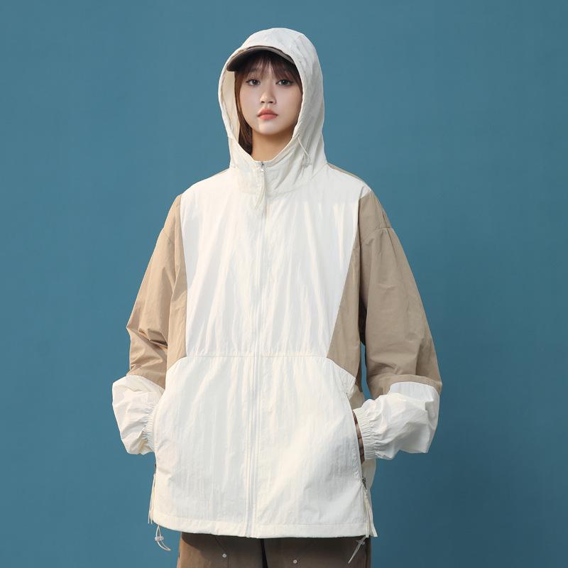 Ice Silk UPF50+ Breathable Men's Hooded Sun Protection Jacket