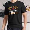 New Shirt Feel Safe At Night Sleep With Active Logo T-Shirt Funny Size S - 5XL