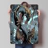 Poster Stampato con Arte del Gioco Valheim Decorazione Murale Personalizzata Segnali Metallici Vintage Retro per Decorazione Stanza Articoli per la Casa Casa
