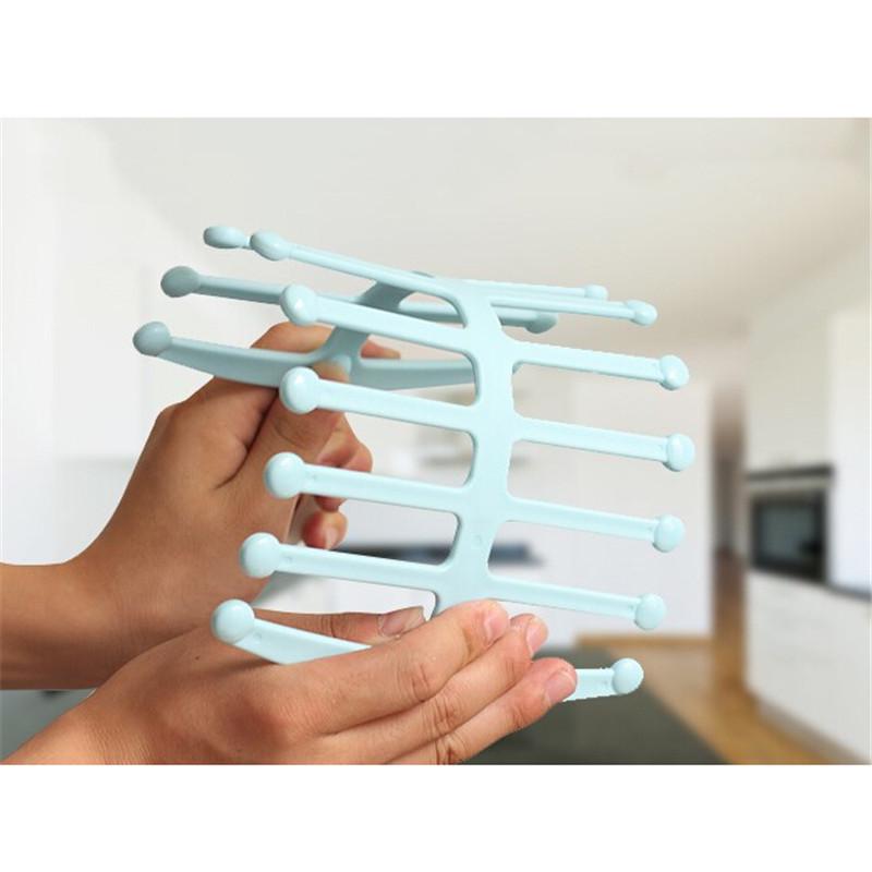 Fishbone Necktie Tie Belt Hanger Rack Shawl Scarf Clip Home Organizer HoldeBLUEC Fishbone Necktie Tie Belt Hanger Rack Shawl Scarf Clip Home Organizer HoldeBLUEC