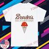 BreslerS 33 Flavors Ice Cream MenS White Grey Size S 5Xl T Shirt