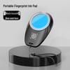 Portable Quick-Drying Red Ink Fingerprint Pad - Safe, Easy To Wipe, Small Size