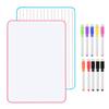 Magnetic Whiteboard Double Sided Whiteboard Lined Dry Erases Board Small Whiteboards Education Teacher Supplies for Kid
