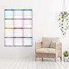 2026 Dry Erase Calendar – Large Yearly Wall Calendar 2026, 45.1'' X 33.7'', 2-Side Reversible Calendar 2026, Vertical/Horizontal, Jan 2026 – Dec