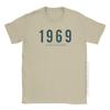 50th Birthday TShirt Gift 1969 50 Years Of Being Awesome Mans T Shirt Novelty Purified Cotton Short Sleeved Basic Tees Clothes