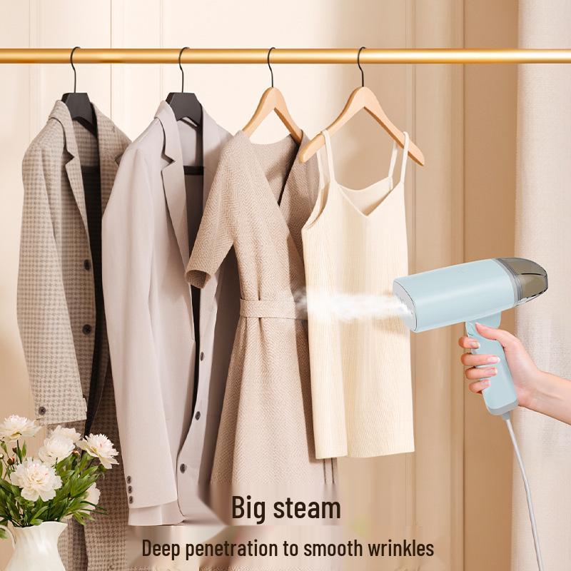 Foldable Handheld Garment Steamer - High-Power, Portable Wrinkle Remover Iron
