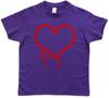 BLEEDING HEART II Kids Boys Kids Boys T-Shirt Hearts Bloody Valentine Splatter Tattoo