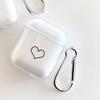 Simple Love Applies Apple Protective Case Earphone Case AirPods Bluetooth Earphone Case Soft Bottom Case
