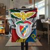 S.L. Benfica  POSTER  FlAannel Blanket, High Quality Comfortable for All Seasons, Home Decor, Warmth and Comfort