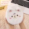 Large Capacity Hot Water Bottle for Female Students, Cute Cartoon Plush Hot Water Bag
