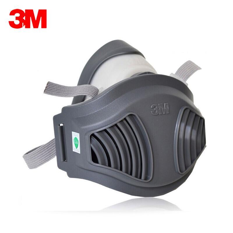 3M 1212 Half-Face Dust Mask Respirator Set Standard