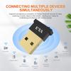 Adattatore USB Bluetooth 5.3 Trasmettitore Ricevitore Audio Bluetooth Dongle Bluetooth Adattatore USB wireless per computer PC portatile