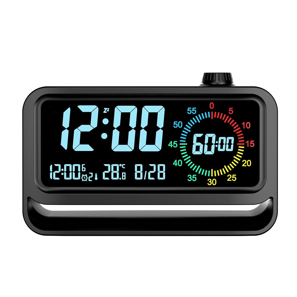 High Tech Multifunctional Electronic Alarm Clock Featuring Smart Design & Intuitive Controls Suitable For All Users