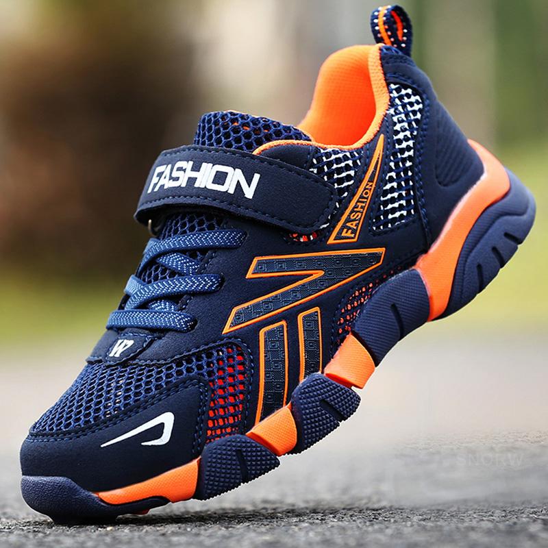 Children Shoes Breathable Comfort Boys Shoes Kids Non Slip Sports Shoes Tennis Sneakers Children's Boy Running School Shoes