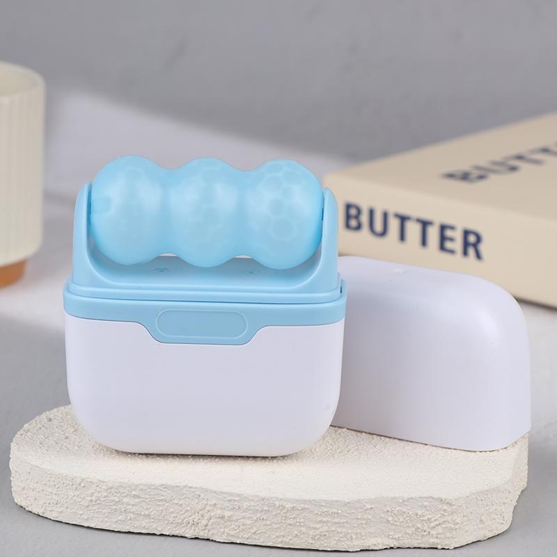Double Head Ice Roller For Face Eye Puffiness Migraine Pain Relief Minor Injury Facial Cold Therapy Massage Roller Skin Care